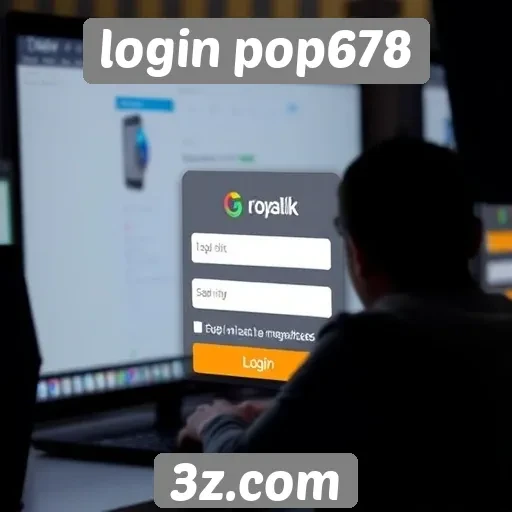 Recursos exclusivos do site login pop678