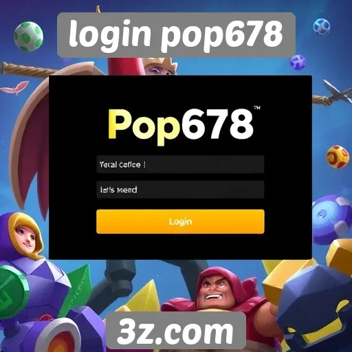 Login pop678 oferece jogos variados para diferentes perfis