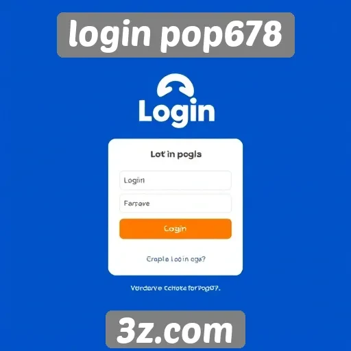 Plataforma Login Pop678 apresenta melhorias na interface