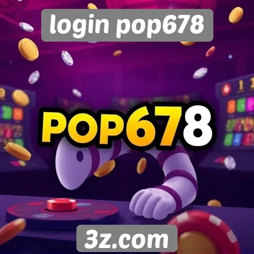 login pop678 analisa tendências de jogos online