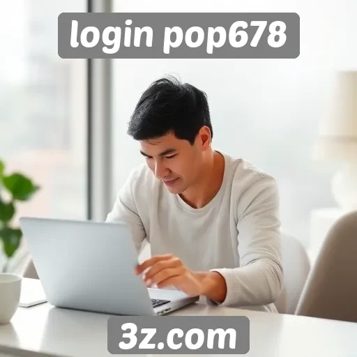 Análise da experiência de usuário no site login pop678