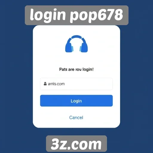 Experiência do usuário no login pop678 é satisfatória